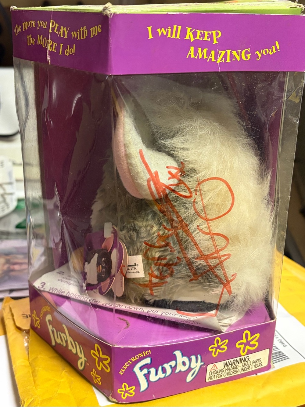 RARE Signed Furby New in Box